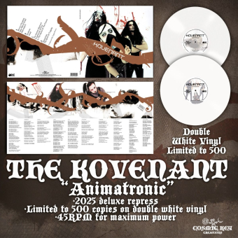 THE KOVENANT Animatronic 2LP WHITE , PRE-ORDER [VINYL 12"]